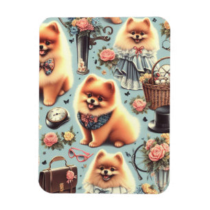 Illustration des niedlichen Spitzes Magnet