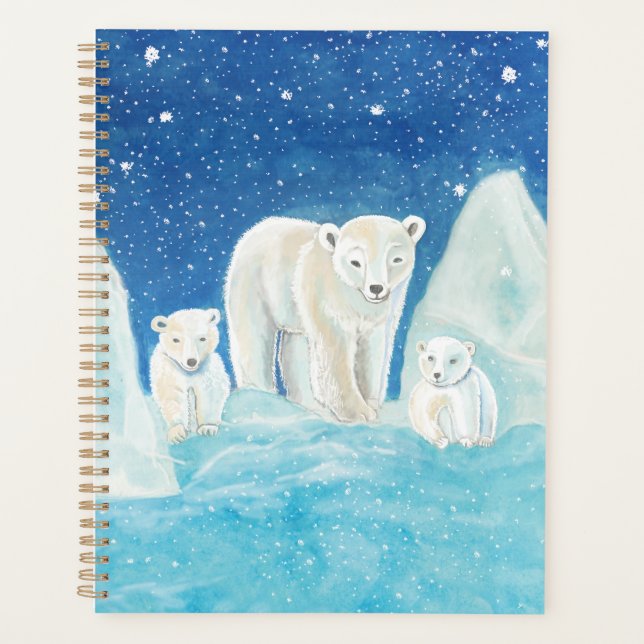 Illustration des ours polaires (Devant)