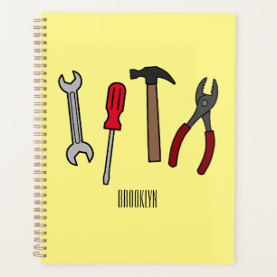 Illustration des outils de menuiserie
