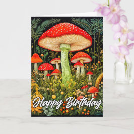 Illustration des Pilzwaldes Karte