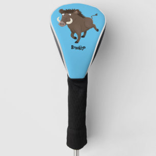 Illustration des Rasierapparats von Wildschweinen Golf Headcover