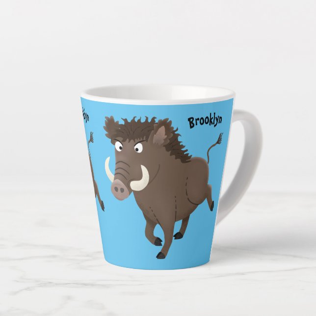 Illustration des Rasierapparats von Wildschweinen Milchtasse (Rechte Ecke)