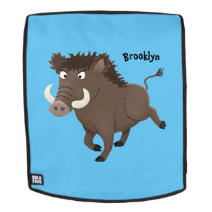 Illustration des Rasierapparats von Wildschweinen Rucksack