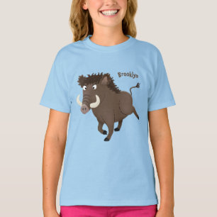 Illustration des Rasierapparats von Wildschweinen T-Shirt
