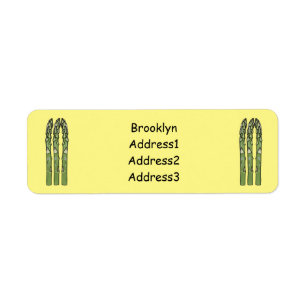 Illustration des Sparagus-Cartoon