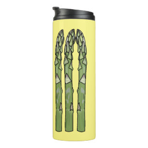 Illustration des Sparagus-Cartoon Thermosbecher
