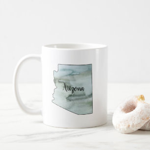 Illustration des Staat Arizona Kaffeetasse