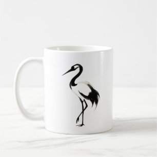 Illustration des Tintenkrans - Tasse des Zen-Kaffe