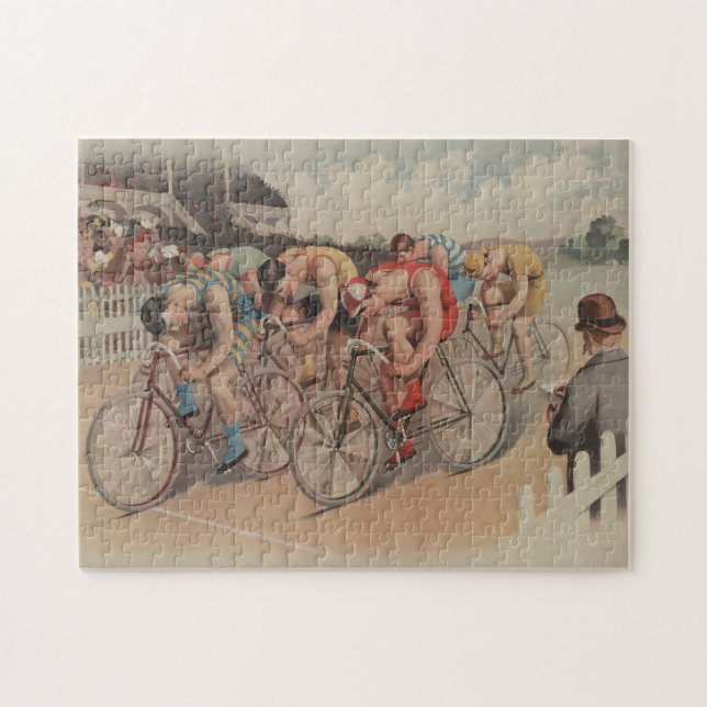 Illustration des Vintagen Fahrrads (1895) (Horizontal)