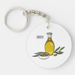 Illustration d'huile d'olive