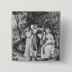 Illustration "die Sorgen von Werther" vorbei Button