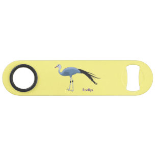 Illustration d'oiseau de grue bleue