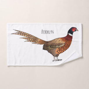 Illustration d'oiseau faisan à cou circulaire