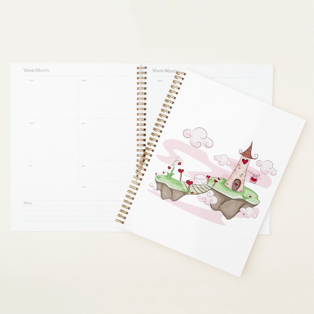 Illustration du château d'amour flottant Imaginair (Créateur téléchargé)