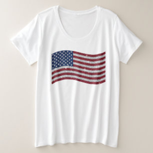 Illustration du drapeau des États-Unis en pierre d