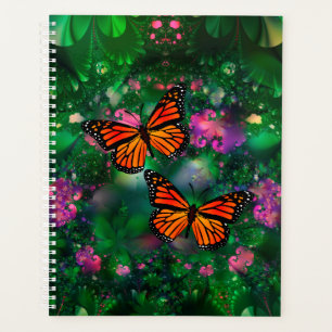 Illustration du jardin des papillons Monarque