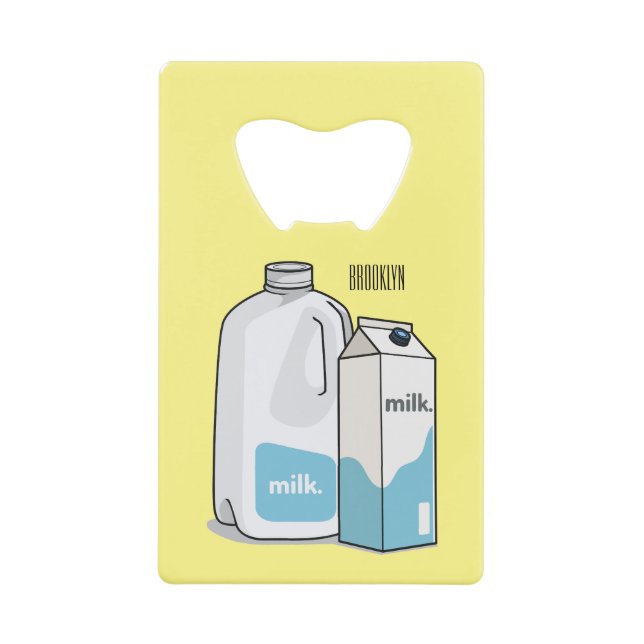 Illustration du lait (Devant)