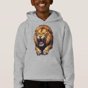 Illustration du lion en colère de Fierce