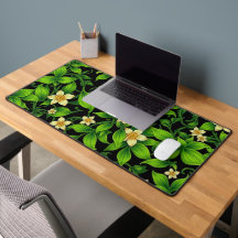 Illustration du motif floral vert luxuriant