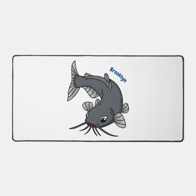 Illustration du poisson-chat mignon (Recto)