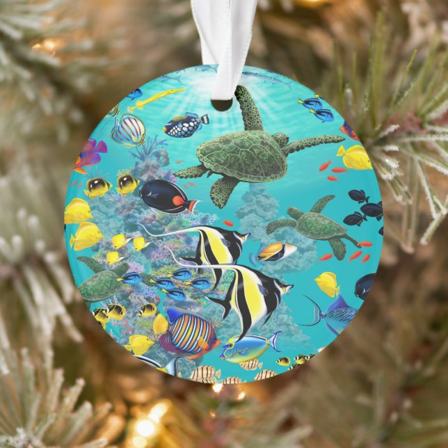 Illustration du poisson tropical de Molokini Cove  (Arbre)