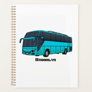 Illustration d'un autobus à passagers moderne