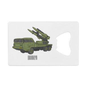 Illustration d'un camion de missiles militaires