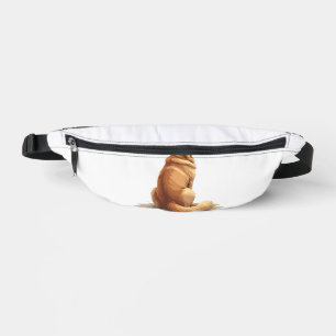Illustration d'un Golden Retriever vu de dos pour