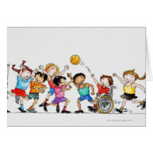 Illustration d'un groupe d'enfants comprenant un