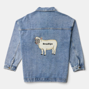 Illustration d'un mouton joyeux