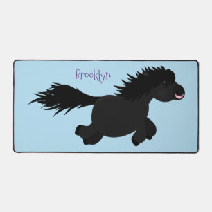 Illustration d'un poney de Shetland mignon