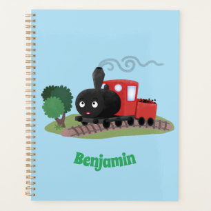 Illustration d'une locomotive à vapeur mûre