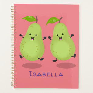 Illustration d'une paire de poires mignonne