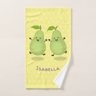 Illustration d'une paire de poires mignonne