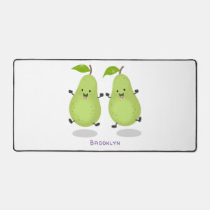 Illustration d'une paire de poires mignonne