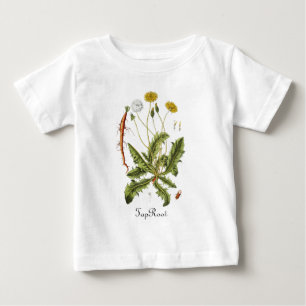 Illustration einer alten Löwenzahnblüte Baby T-shirt
