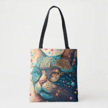 Illustration einer Katze in Nahaufnahme