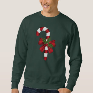 Illustration einer roten und weißen Weihnachts-Zuc Sweatshirt