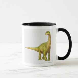 Illustration eines Camarasaurus Tasse
