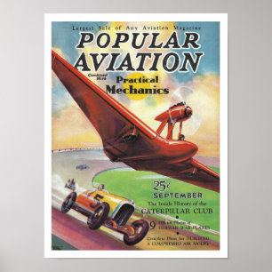 ILLUSTRATION EINES MAGAZINUMSCHLAGS AUS DEN 1930ER POSTER