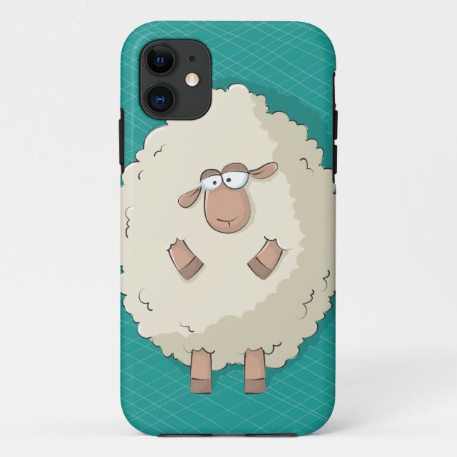 Illustration eines niedlichen und lustigen Case-Mate iPhone hülle (Rückseite)