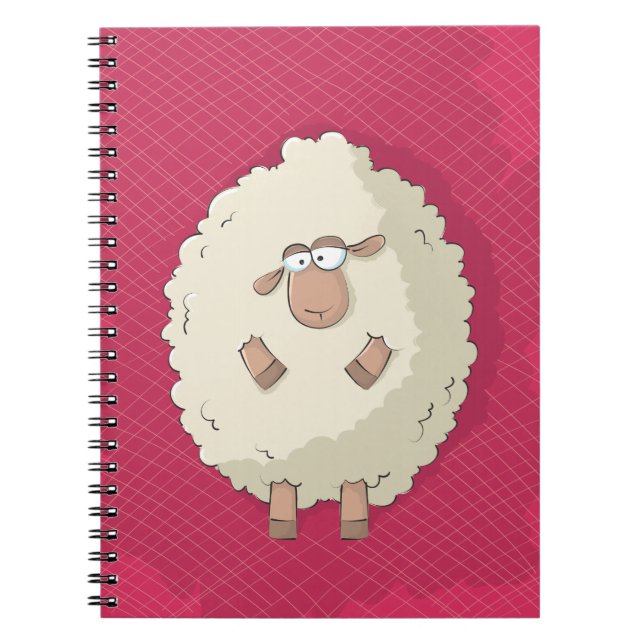 Illustration eines niedlichen und lustigen notizblock (Vorderseite)