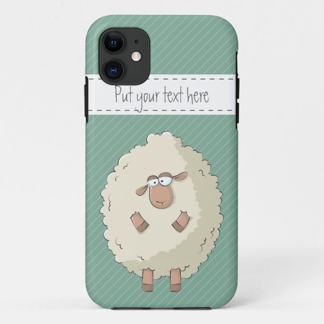 Illustration eines niedlichen und lustigen Riesens Case-Mate iPhone Hülle (Rückseite)