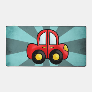 Illustration eines Oldtimers – Klassische Automobi Schreibtischunterlage