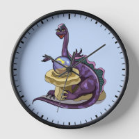 Illustration eines Plateosaurus Fortune Teller.
