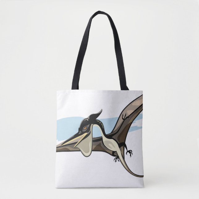 Illustration eines Pteranodon Dinosauriers. Tasche (Vorderseite)