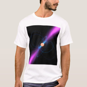 Illustration eines Pulsar T-Shirt