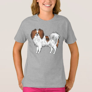 Illustration eines roten Sable-Phalène-Spielzeug-H T-Shirt
