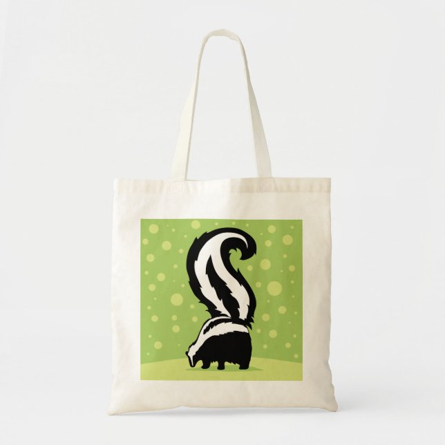 Illustration en gras avec sac à points verts (Devant)