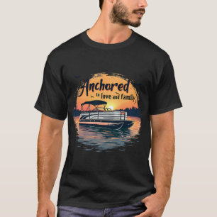 Illustration Fisch Meerforelle mit Schatten T-Shirt